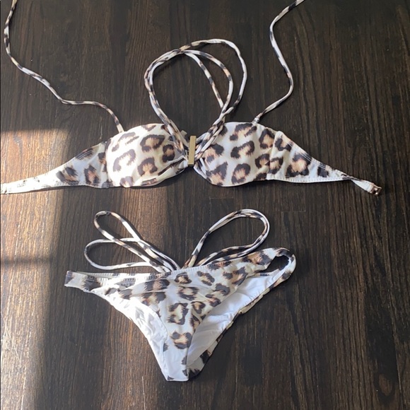 Pulmeria Swimwear -Cheetah Juliet bikini-size M - Picture 2 of 6